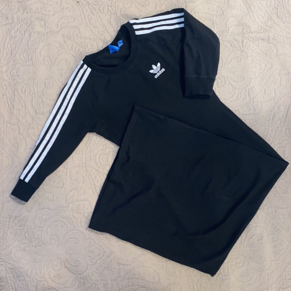 Long Sleeve Bodycon Maxi Dress (Adidas)!